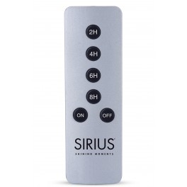 Sirius - Fjernbetjening med 2, 4, 6 eller 8 timers timerfunktion 